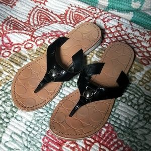 Coach sandals flip flops